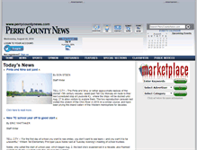 Tablet Screenshot of perrycountynews.com